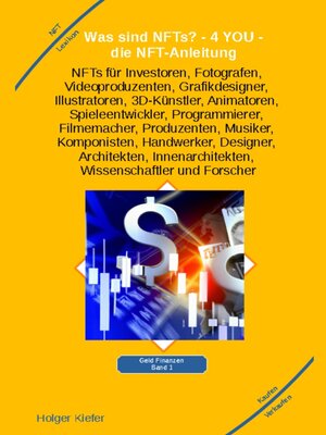 cover image of Was sind NFTs?--4 YOU--die NFT-Anleitung